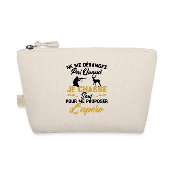 Ne me dérangez pas quand je chasse Cadeau chasseur - Trousse biologique - nature - Devant