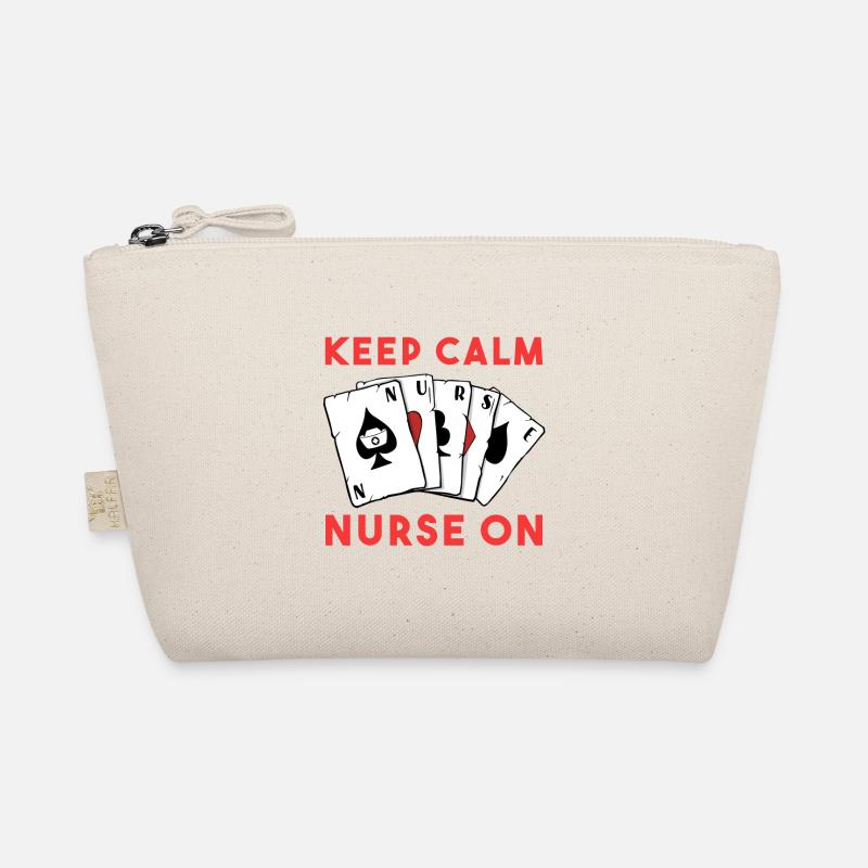 Keep Calm and Nurse On Bio-Täschchen