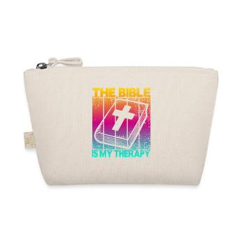 The Bible Is My Therapy - Bio-Täschchen - Natur - Vorne