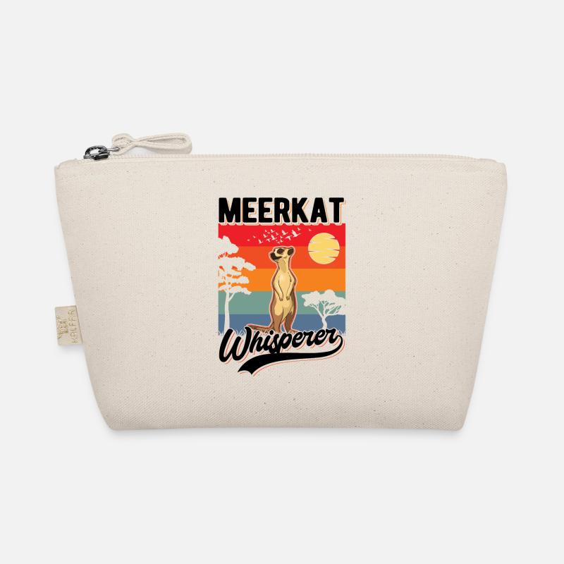 Erdmännchen Flüsterer Meerkat Whisperer Bio-Täschchen