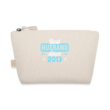 Best Wife Best Husband since 2013 - Organic Pouch - nature - Front