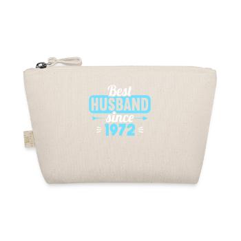 Best Wife Best Husband since 1972 - Organic Pouch - nature - Front