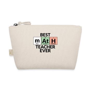 Meilleur professeur de mathématiques de tous les temps - Trousse biologique - nature - Devant