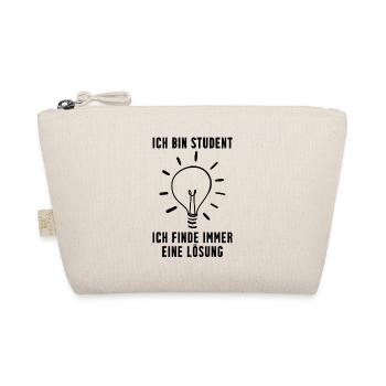 Student - Bio-Täschchen - Natur - Vorne