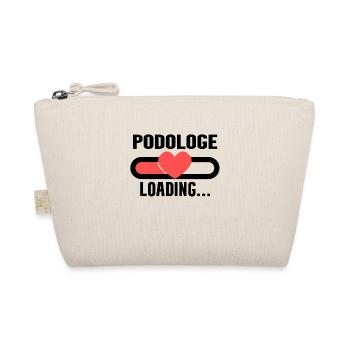 Podologe Loading - Bio-Täschchen - Natur - Vorne