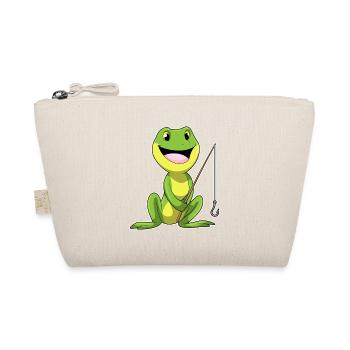 Canne à pêche Pêcheur Pêcheur Grenouille Canne à pêche - Trousse biologique - nature - Devant