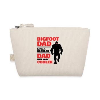 Bigfoot Vater - Bio-Täschchen - Natur - Vorne