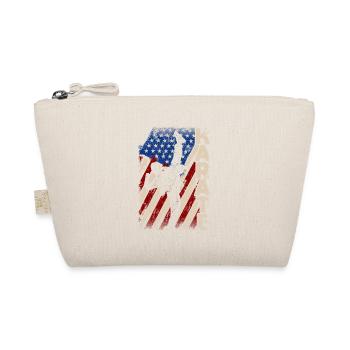 American Flag Karaté Drôle d’arts martiaux américains - Trousse biologique - nature - Devant