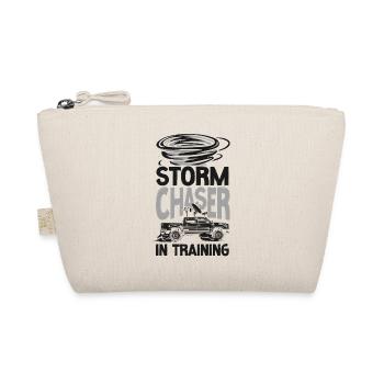 Storm Chaser Hurricane Meteorology - Organic Pouch - nature - Front