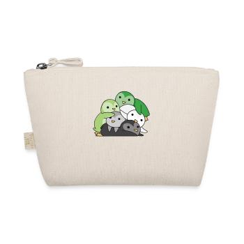 Aromantic Flag Pride Pingouin doux LGBTQ - Trousse biologique - nature - Devant