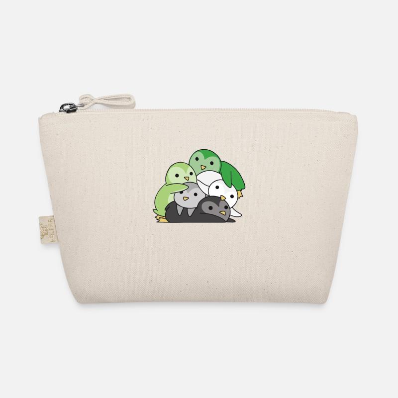 Aromantic Flag Pride Pingouin doux LGBTQ Trousse biologique