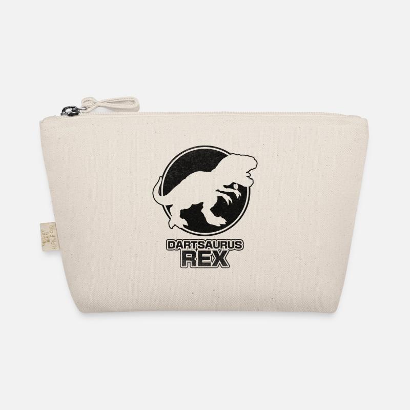 Dartsaurus Rex Darts play Dino Darts player Organic Pouch