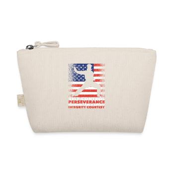 Cool drapeau américain USA Taekwondo - Trousse biologique - nature - Devant