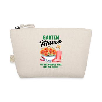 Garten Mama Lustiger Spruch Geschenk Damen - Bio-Täschchen - Natur - Vorne