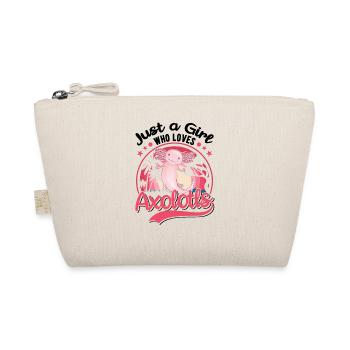 Juste une fille qui aime Axolotls Tail Lurch - Trousse biologique - nature - Devant