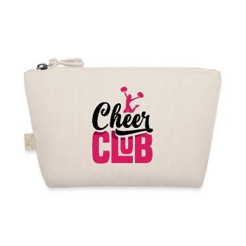 Cheer Club Cheerleading Cheerleader Cheerdance Gym - Bio-Täschchen - Natur - Vorne