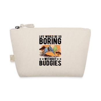 Budgie Gift Cockatiel Parakeet Parakeet - Organic Pouch - nature - Front