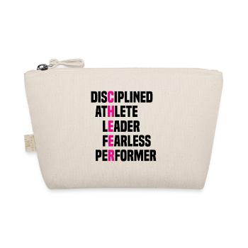 Cheer Discipline Athlete Leader Cheerleading Sport - Bio-Täschchen - Natur - Vorne