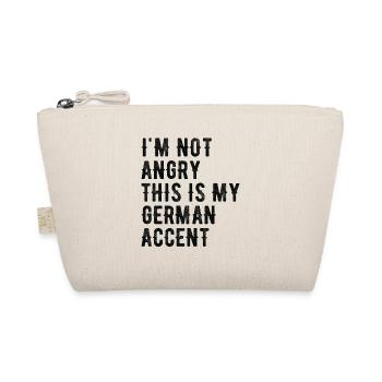 I'm not angry with my German accent - Organic Pouch - nature - Front