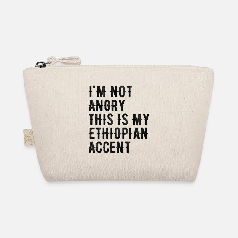 I'm not evil, my Ethiopian accent Organic Pouch