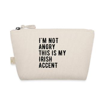 Je ne suis pas méchant, mon accent irlandais - Trousse biologique - nature - Devant