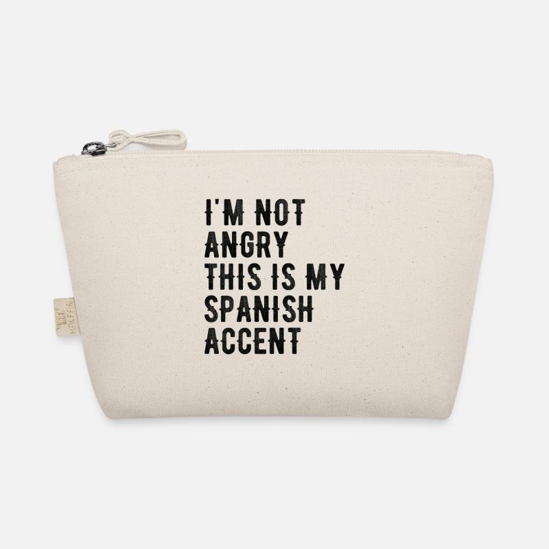 I'm not evil, my Spanish accent Organic Pouch