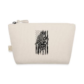 Drapeau américain Parrot Bird Lover Parrot Bird - Trousse biologique - nature - Devant