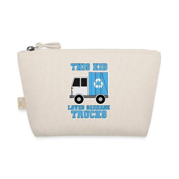 Camion à ordures Amour Collection des ordures Enfant Garçon I Cadeau - Trousse biologique - nature - Devant