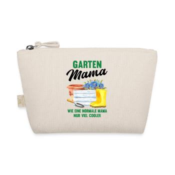 Garten Mama Lustiger Spruch Geschenk Damen - Bio-Täschchen - Natur - Vorne