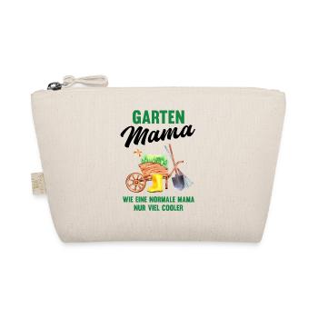 Garten Mama Lustiger Spruch Geschenk Damen - Bio-Täschchen - Natur - Vorne