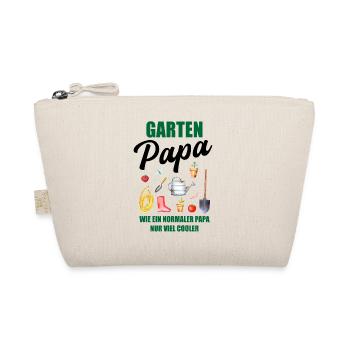 Garten Papa Lustiger Spruch Geschenk Herren - Bio-Täschchen - Natur - Vorne