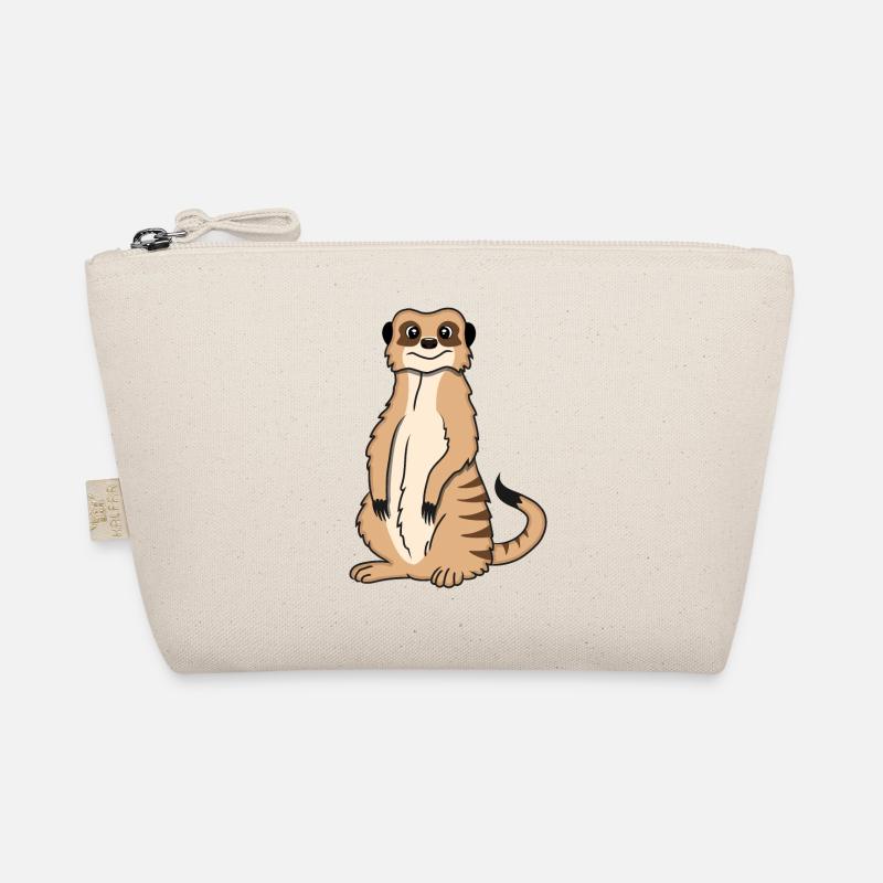 Meerkat Lover Gift Funny Animals Organic Pouch