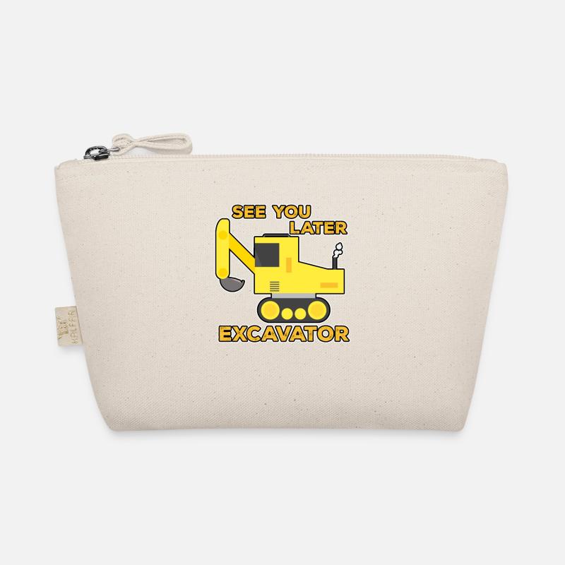 Excavatrice Chantier de construction Ouvrier de la construction Construction Plus tard Je Cadeau Trousse biologique