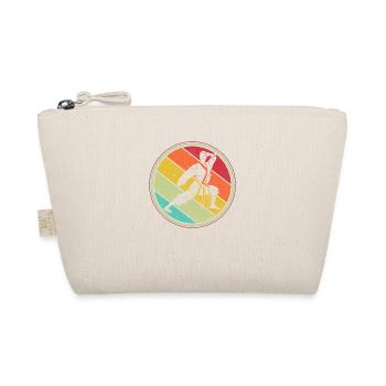 Karate Athlete Sparring Martial Arts Fighter Asia - Organic Pouch - nature - Front