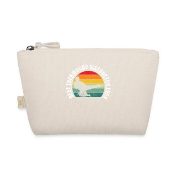 Best Taekwondo Teacher of All Time Funny - Organic Pouch - nature - Front