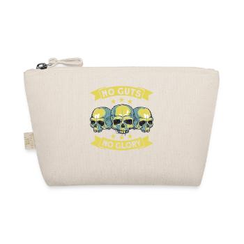 Skull - Organic Pouch - nature - Front