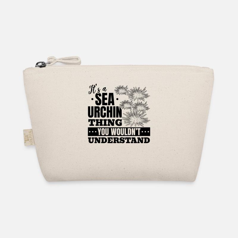 Seeigel - Es ist eine Sache mit Seeigeln, die Sie Bio-Täschchen