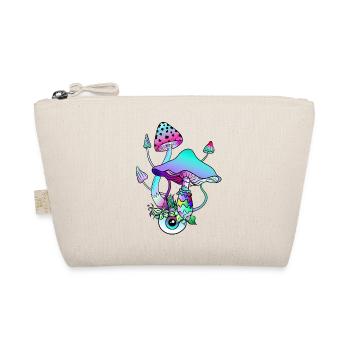 Magic Mushrooms Psychedelic Art - Organic Pouch - nature - Front