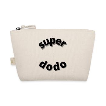 Super Dodo Geschenk Mann Frau Ausdruck Humor - Bio-Täschchen - Natur - Vorne