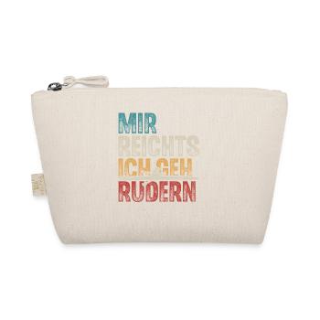 Rudern Ruderer Ruderboot - Bio-Täschchen - Natur - Vorne
