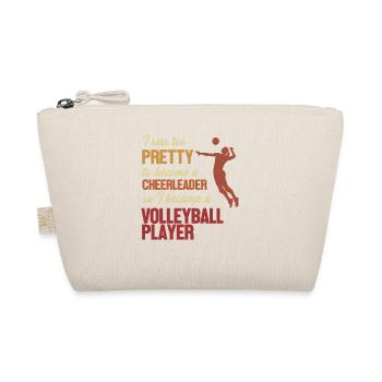 Became a Volleyball Player Team Player Coach - Organic Pouch - nature - Front