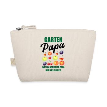 Garten Papa Lustiger Spruch Geschenk Herren - Bio-Täschchen - Natur - Vorne