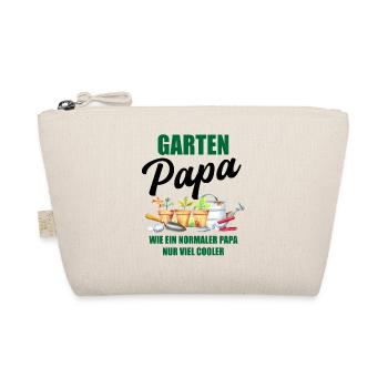 Garten Papa Lustiger Spruch Geschenk Herren - Bio-Täschchen - Natur - Vorne