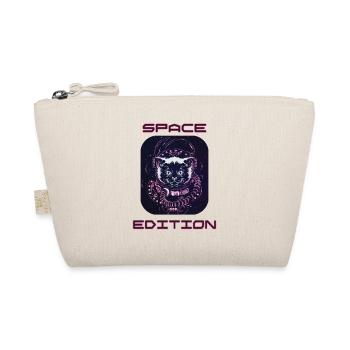 Space Cat - Bio-Täschchen - Natur - Vorne
