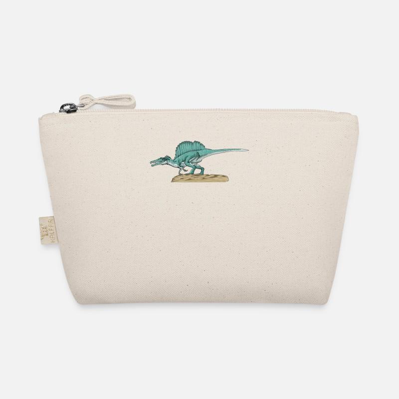 Spinosaurus I Thorn Lizard Cretaceous Fossil Organic Pouch