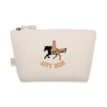 Appaloosa Pferd Mama Mutter - Bio-Täschchen - Natur - Vorne