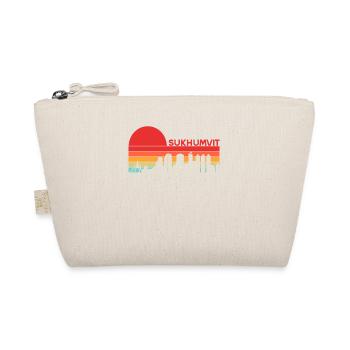 Vintage Thailand Asia Sunset Bangkok Sukhumvit - Organic Pouch - nature - Front