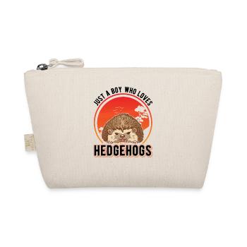 Hedgehog Young Spiny Organ - Organic Pouch - nature - Front