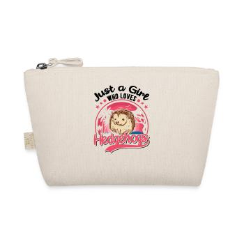 Hedgehog Girl Orgue à pointes - Trousse biologique - nature - Devant