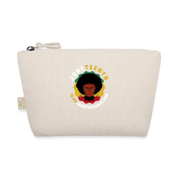 Juneteenth est mon Jour de l’Indépendance Noir - Trousse biologique - nature - Devant